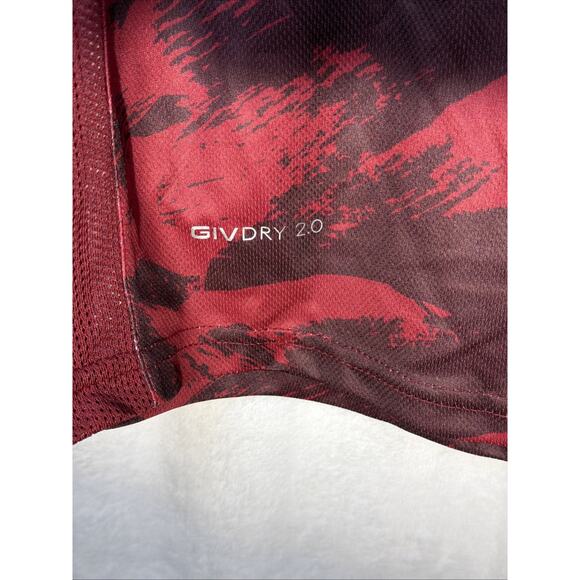 NWT Venezuela Soccer Jersey Slim Fit Size 28 Small Givova Red Burgundy Gold - Picture 4 of 7